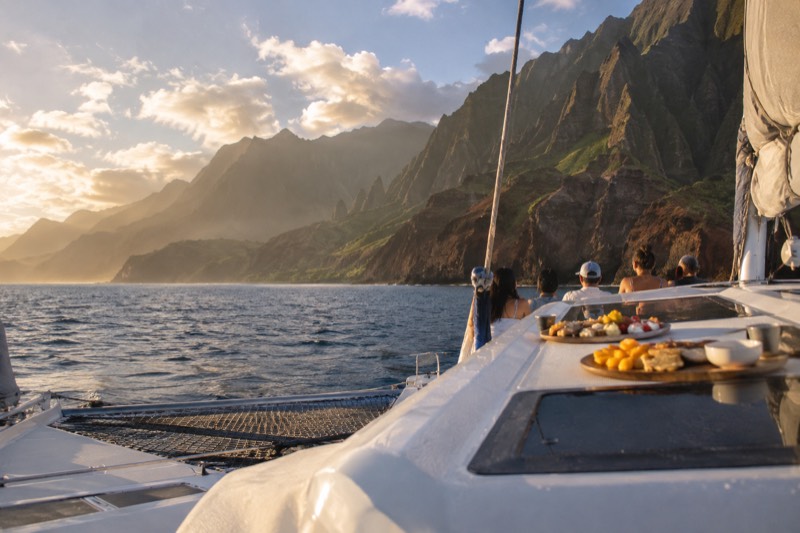 Luxury Sunset, Appetizers Included