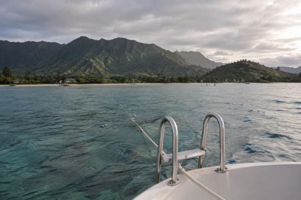 Open water off Hanalei Bay